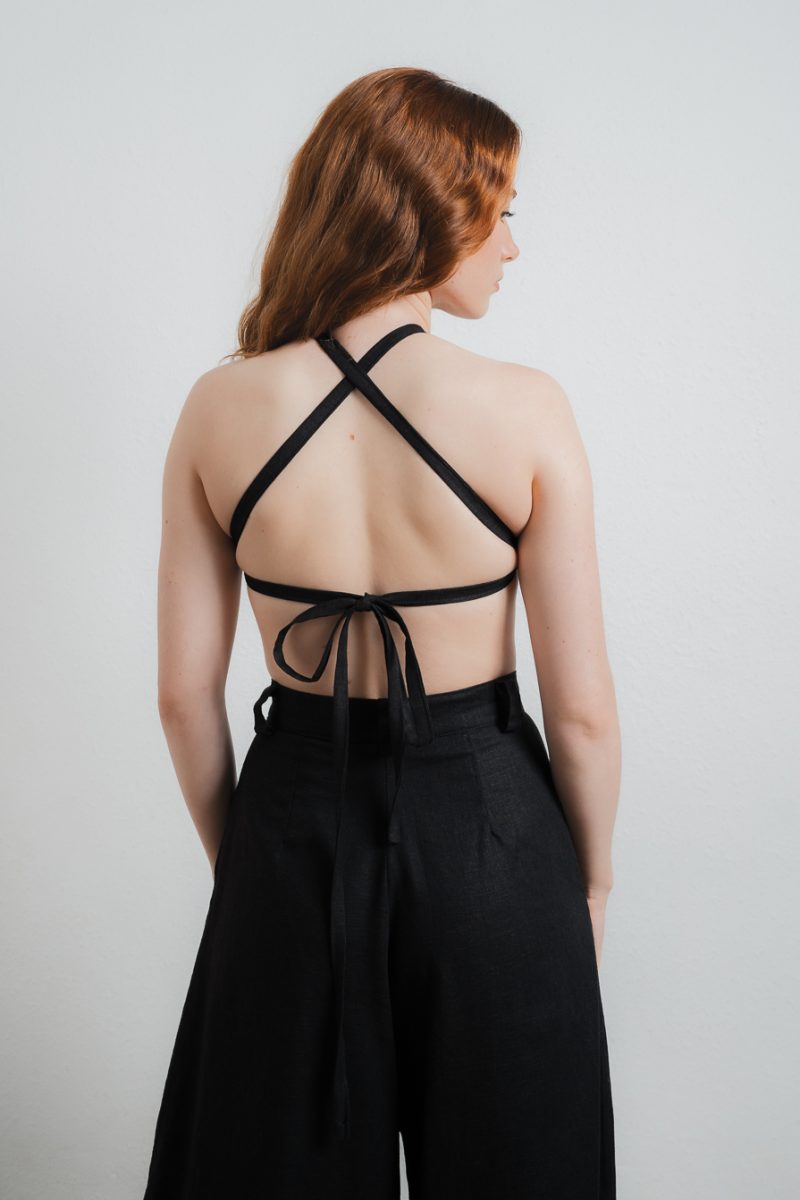 Bow top Black