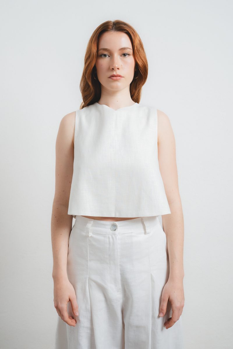 Knot Top White