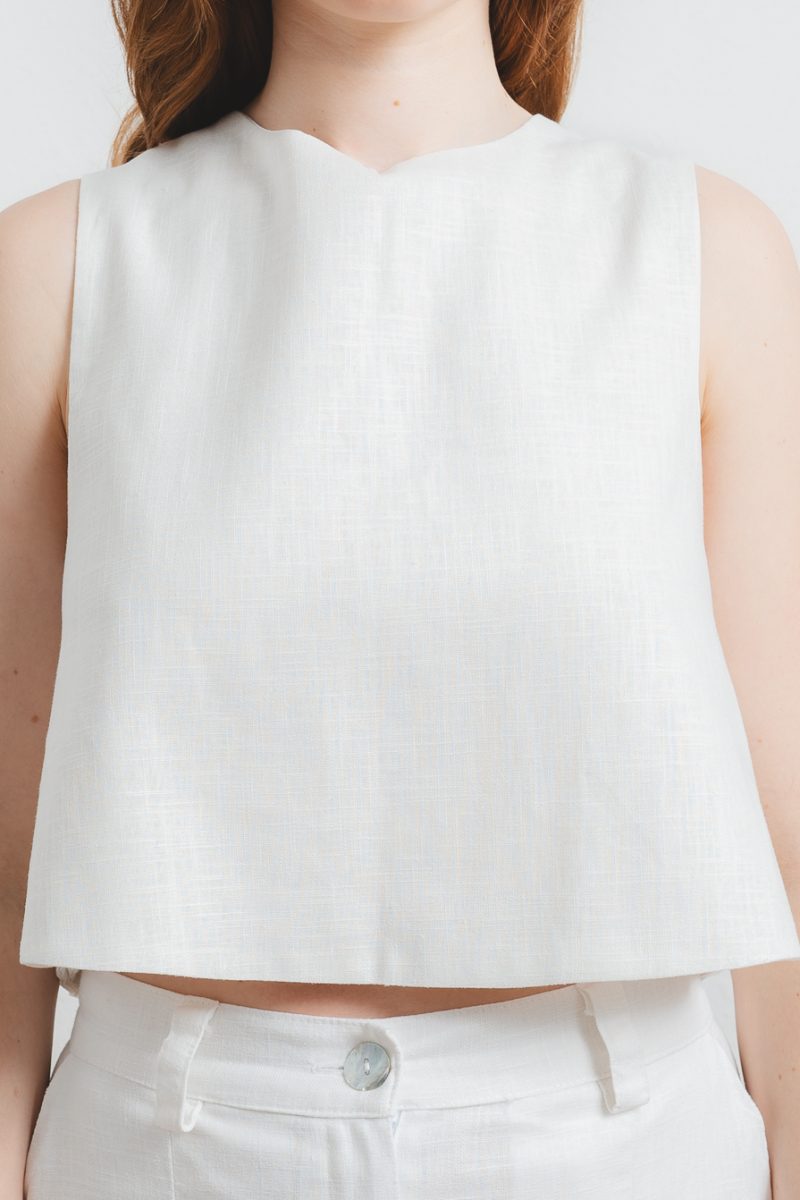 Knot Top White