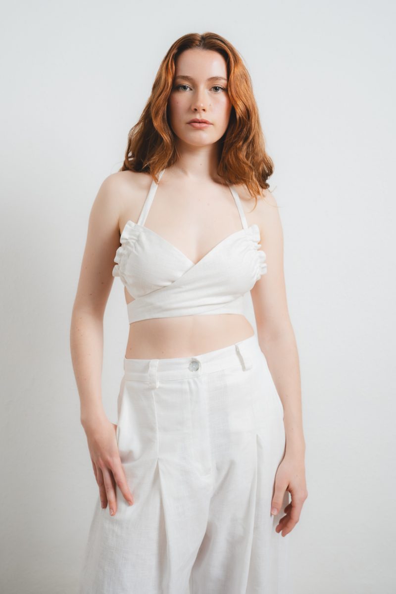 Halter top White