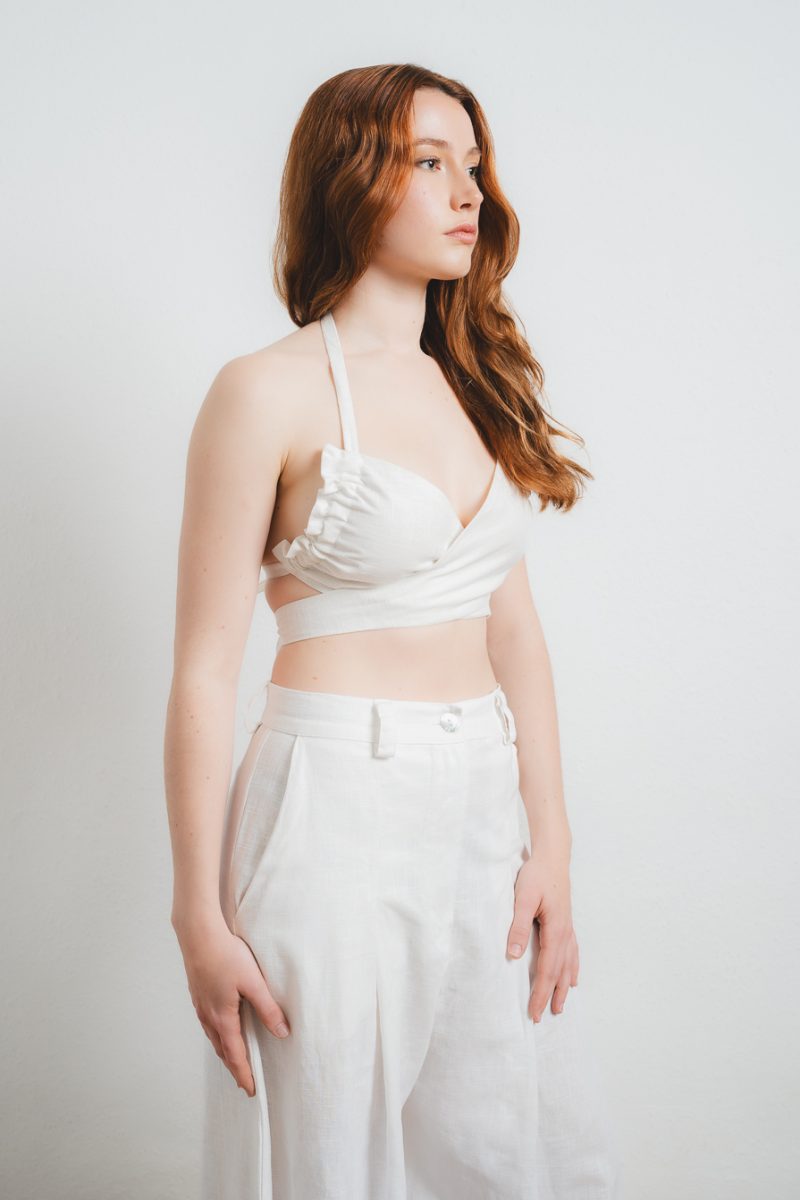 Halter top White