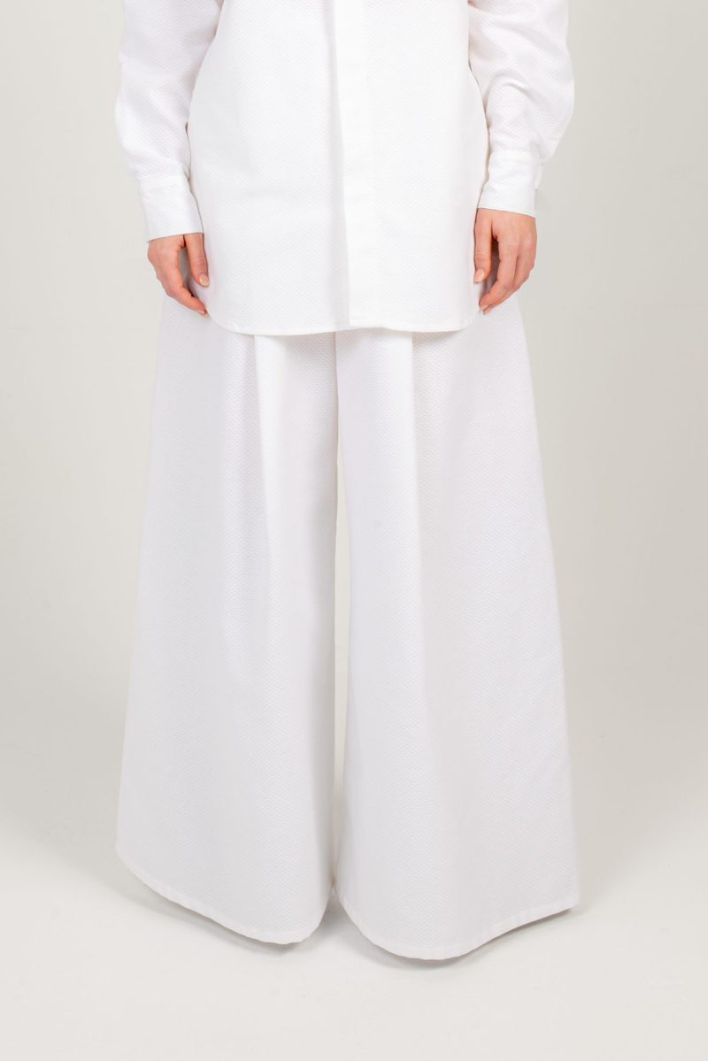 Blue Linen Pants